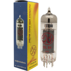 Vacuum Tube, EL84, JJ Electronics, Apex Burned-In Matched Quad, Power