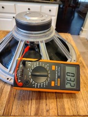 CERWIN VEGA ATW-15 15″ WOOFER PAIR/ PRO REFOAMED WITH DUST CAPS / AT-15 / NICE!!