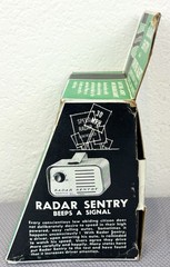 Vintage 1961 Radatron Radar Sentry Detector Original Box & Manuals / FIRST MODEL