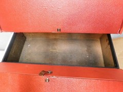 Vintage X Large TV Repair Tubes Wood Carrying Case Television Color Black White