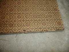 Vintage Tweed Speaker Covers from 1960s Magnavox Console approx 16×8
