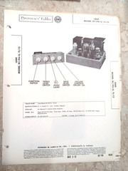 NOS LEAK RC/PA/U & TL/12 Power Amp – SAMS PHOTOFACT 166-12 KT-66
