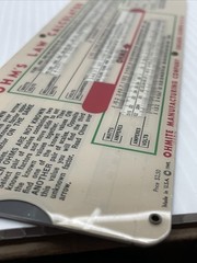 Ohmite Parallel Resistance Calculator Slide Plastic Covered 1949