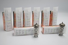 2 PCS 6J32P/ EF86 . Strong Test. Pentode. By Etracer.Svetlana.Original Box.NOS