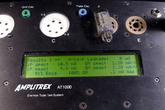 (2) 5963 CLOSE MATCH TUBES AMPLITREIX TESTED 100% / 95% / 100% / 90% BOTH TUBES
