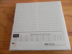 BASF Durable/High Performance Magnetic Recording Tape 7″ x 1200’NEW