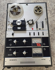 Vintage Rheem Roberts 771X Reel to Reel Recorder made in Japan -Video to hear it