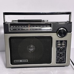 Vintage GE Superadio 7-2880B AM/FM Long Range Radio Made Hong Kong Works