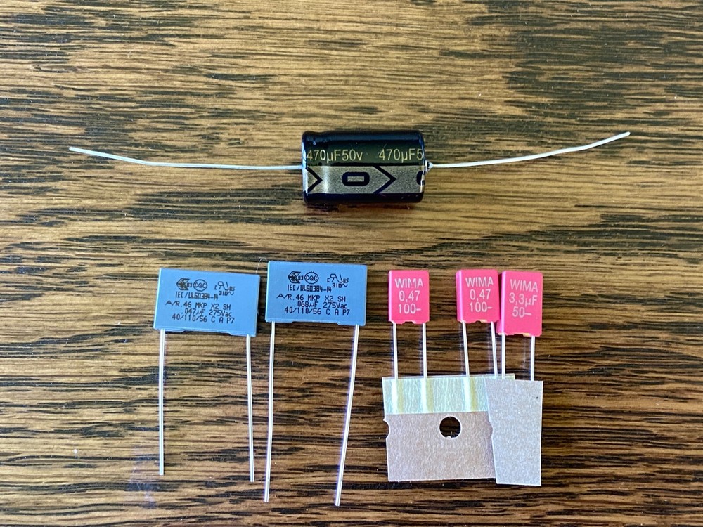 Dual CS 701 Recap Kit Capacitors Turntable Speed Repair Set