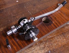 Micro seiki MA-101Mk2 tonearm with VTA on fly base, universal type * VG++
