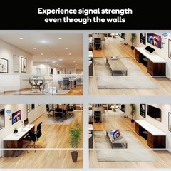 Vcolink Wireless Hdmi Transmitter And Receiver 1 To 2 Extender Kit 656Ft Long