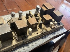 1940’s CTR model 39C Tube Power Amplifiers PAIR Amertran Silcor transformers USA