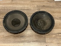 Set Pair Of 2 KLIPSCH KD-13 Passive Radiator Speaker 12”