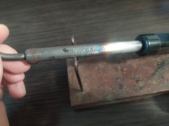 Soviet electric soldering iron. Working condition 1970-80 Made in USSR Vintage