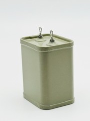 Jensen No. 8502 1.5UF 380-570V Type CA Paper Capacitor Made in Denmark Tested