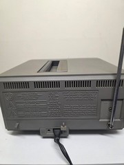 Vintage General Electric Portable Black & White TV AM/FM Radio Combo – Tested &
