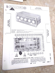 Original SAMS Photofact 457/8 – LEAK POINT ONE – STEREO PRE-AMPLIFIER
