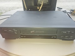 Mitsubishi HS-U446 VCR VHS Player – Tested & Working – WITHOUT Remote