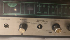 Panasonic RS-817S 8-Track Stereo receiver W/RD-7703 Turntable 2 RE7670 Speakers