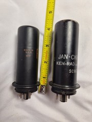 (2) VTG Electron Tubes *Ken-Rad JAN-CKR 6L6 VT-115 & RCA 6L6 BLACK *NOT TESTED