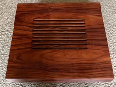 Custom made McIntosh wood cabinet to vintage audio.
