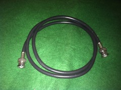 Video Cable BNC to BNC 3ft Belden 9269 RG 62 A/U Kings KC 59-294 BNC Connectors