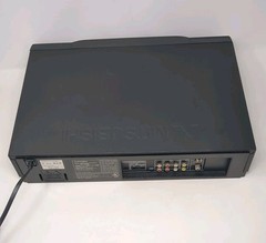 Mitsubishi HS-U590 Hi-Fi Stereo VHS VCR + Cable Satellite Box Control No Remote