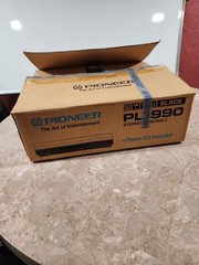 Vintage 1996 Pioneer PL-990 Automatic Stereo Turntable (Parts/Repair -Powers On)