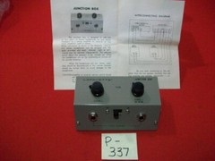 VINTAGE HTF COLLECTIBLE LAFAYETTE STEREO HEADPHONE REMOTE CONTROL BOX #99-00366