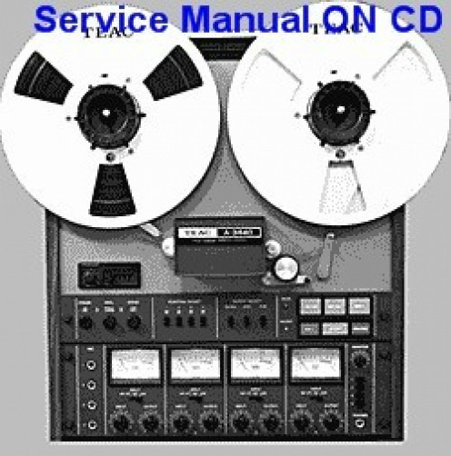 TEAC A-3440 REELTO REEL SERVICE MANUAL ON A CD FREE SAME DAY SHIPPING