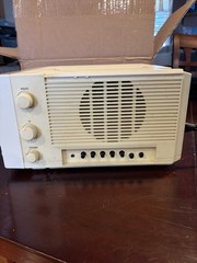 RCA Under Counter B&W Television / Radio(1987)Original Mounting Bracket Included