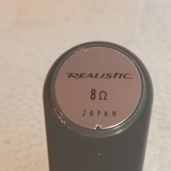 Vintage, Realistic, 8 Ohm Ear Bud, Stereo, Mono, Headphones, Made in Japan