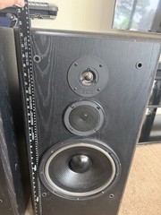 KLH Vintage Model 4132 Tower Floor (2) Speakers Tested/Works Fast Shipping!