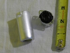 9 Pin Bakelite Preamp Vacuum Tube Socket W/Aluminum Shield