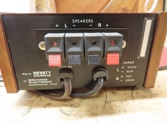 Infinity Electrostatic Headphones 1077 & Power Supply ME-10D UNTESTED ES-1