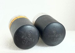 2 tubes C3m Siemens engraved logo matched pair