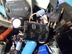 BIG LOT of VINTAGE. DIODES, TRANSISTORS. CAPACITORS COILS… ?? Look to be used