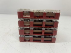 Set 4 Vtg Fidelipac Automatic Audio Tape Cartridges Master Cart Type AA 44′