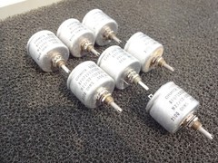 Vintage Ohmite Variable Resistor 2500 Ohm RP071SB252KK (lot of 7 pcs)