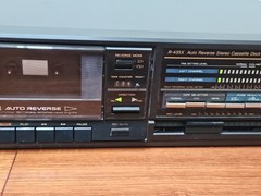 Vtg Teac R-435X Tape Selector Level Auto Reverse Stereo Cassette Deck PARTS