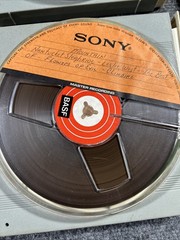 BASF Lot of 10 Reel to Reel Hard Plastic, Recorded Reels Untested, 7″