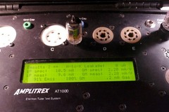 (2) 5963 CLOSE MATCH TUBES AMPLITREIX TESTED 100% / 95% / 100% / 90% BOTH TUBES