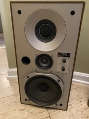 Technics SB-X30 Linear Phase Speakers Vintage Stereo Pair Japan Audio Floor