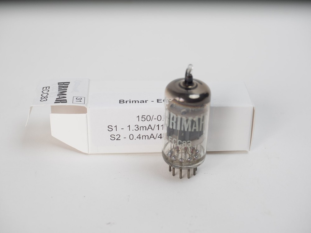 Brimar ECC83 Vacuum Tube Made In England BVA
