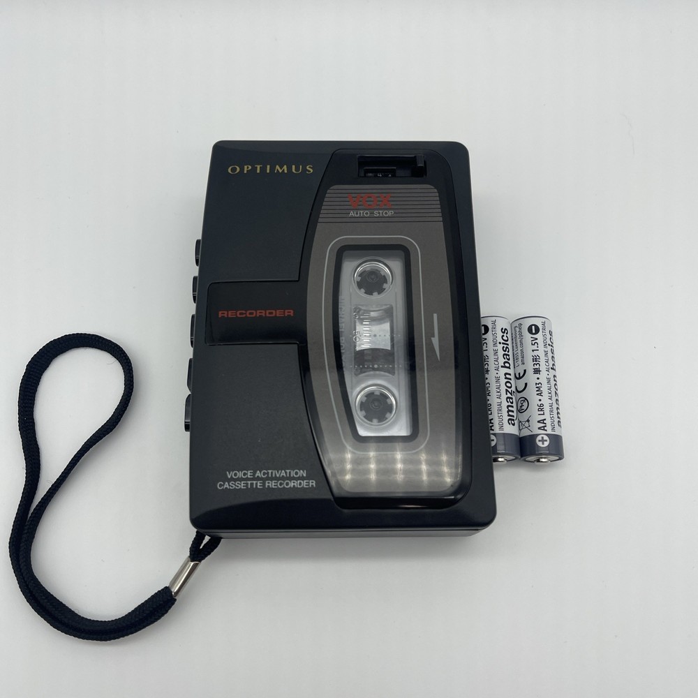 Optimus CTR 106 Vox Cassette Tape Player Recorder – Reconditioned
