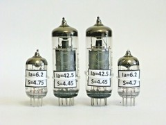 6P1 pair + 6J1 pair (4pcs) Matched & Balanced TUBES Upgrade 6P1 / 6J1 amp