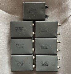 7x GE 23F459 4uf 1500VDC 660VAC Cqpacitors