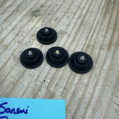 Sansui Turntable P-L40 Parts – Four Feet Legs Pads