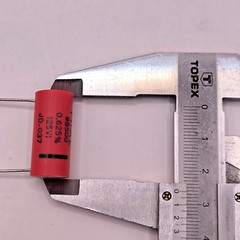 Mial 95nF 95500pF 125V vintage audio capacitor NOS polystyrene, great sound
