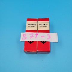 Lot of 2 National Electronic 3A3C / 3B2 / 3AW3 Vacuum Tubes NOS Open Box